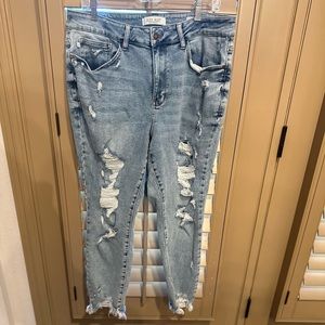 Judy Blue distressed jeans 18W